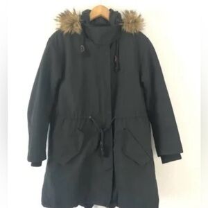 Madewell Field Parka removable liner & hood